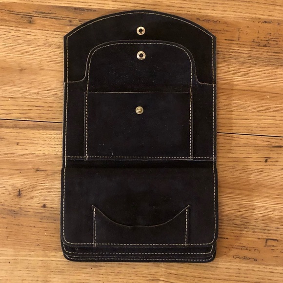 Vintage Suede Wallet - Picture 5 of 12